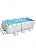 Zwembad bestway 412x 201x 122, Jardin & Terrasse, Piscines, Enlèvement, Utilisé, Rectangulaire, 400 cm ou plus