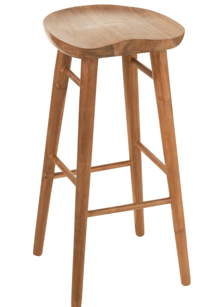 1 barkruk - hout - naturel - zithoogte 76 cm - Nieuw!, Huis en Inrichting, Barkrukken, Nieuw, 60 tot 90 cm, Hout, 1 kruk, Ophalen
