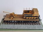 Diorama Anti-Tank geschut en voertuig op treingestel, Ophalen, Zo goed als nieuw, Diorama