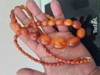 Antiek barnsteen ketting amber, Ophalen of Verzenden