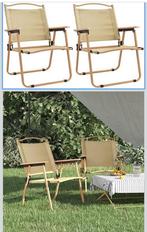 Kampeerstoelen 4 stuks in zeer goede staat, Caravans en Kamperen, Kampeermeubelen, Ophalen, Gebruikt