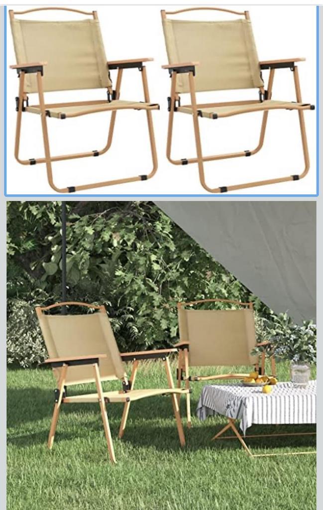 Kampeerstoelen 4 stuks in zeer goede staat, Caravans en Kamperen, Kampeermeubelen, Gebruikt, Ophalen