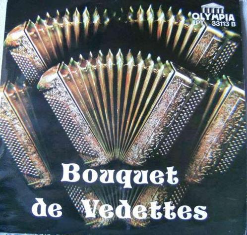 LP Bouquet de Vedettes - accordeon, Cd's en Dvd's, Vinyl | Pop, Zo goed als nieuw, 1960 tot 1980, 12 inch, Ophalen of Verzenden