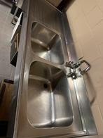 Professioneel inox wasbak, Ophalen