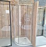 OP=OP Douchecabine kwartrond 90 x 90 cm nr151, Ophalen, Zo goed als nieuw, Chroom, Douche