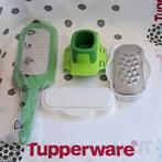 Tupperware raspen + vingerbescherming Nieuw, Ophalen of Verzenden, Nieuw, Groen