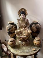 LIQ125/BEa. Buddha in steengoed Satsuma, Ophalen