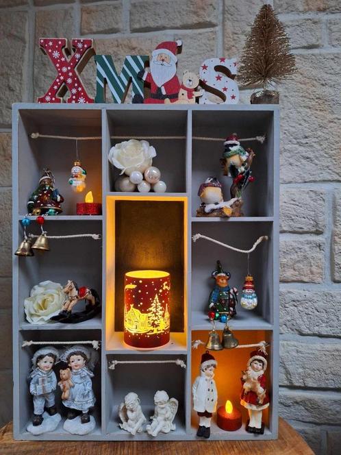 Decoratiekastje met vakjes, Huis en Inrichting, Woonaccessoires | Wanddecoraties, Ophalen