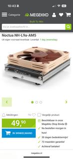 Noctua NH-L9a-AM4-AM5 cpu cooler, Computers en Software, Ophalen of Verzenden, Zo goed als nieuw, Luchtkoeling