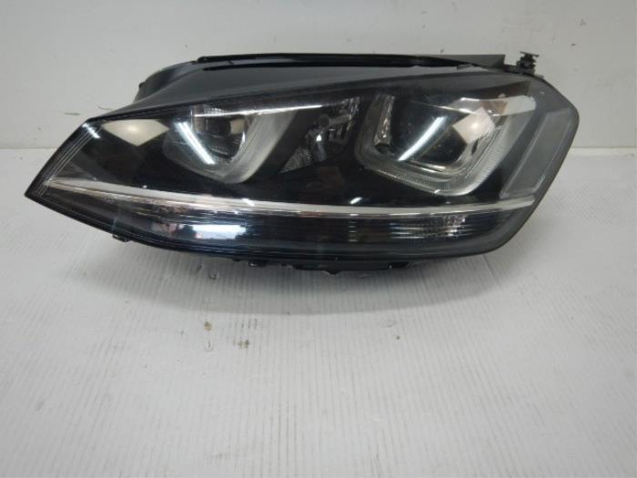 VW Golf 7 Xenon LED Koplamp Links, Auto-onderdelen, Verlichting, Gebruikt, Ophalen