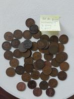 Lot van 54 Britse munten van 1/2 cent tot 2 pence, Ophalen of Verzenden