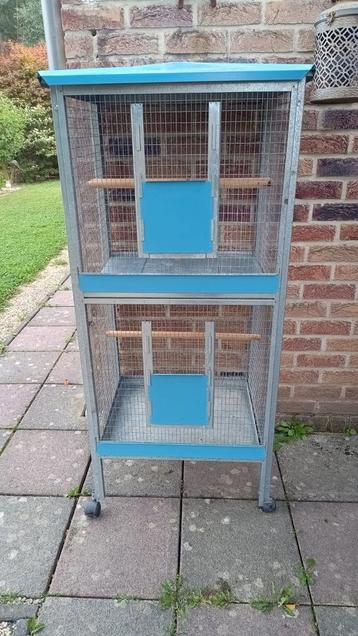 Vogelvolière op wielen  beschikbaar voor biedingen