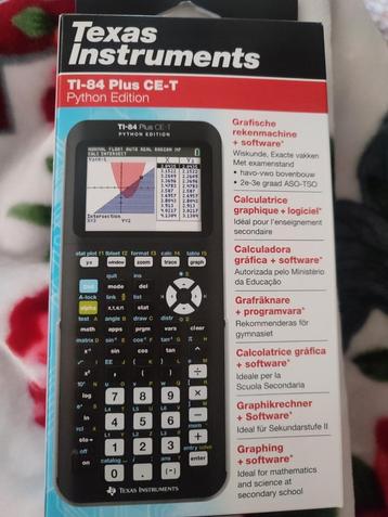 Texas instruments ti 84 plus CE-T édition phyton NEUVE  disponible aux enchères