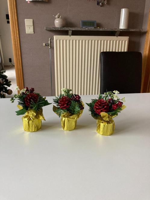 Kerstplantjes (tafel decoratie), Diversen, Kerst, Zo goed als nieuw, Ophalen of Verzenden