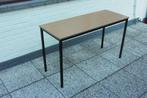 FORMICA TAFEL MET ZEER STEVIG STALEN FRAME 120 x 45 cm, Huis en Inrichting, Tafels | Bijzettafels, Ophalen, Metaal of Aluminium