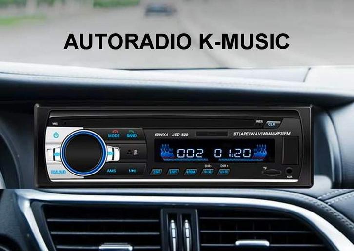 Nieuwe Autoradio’s met Bluetooth, MP3, USB, SD, AUX en meer, Autos : Divers, Autoradios, Neuf, Enlèvement ou Envoi