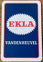 EKLA/VANDENHEUVEL/speelkaart, Verzamelen, Ophalen of Verzenden, Zo goed als nieuw, Gebruiksvoorwerp