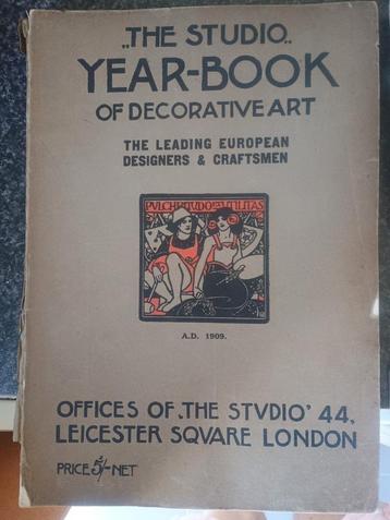 Studio Yearbook of Décorative art' 1906 & 1909 beschikbaar voor biedingen