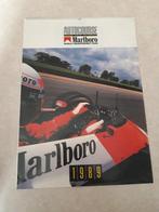 Vintage kalender  AutoCourse/ Marlboro 1989, Boeken, Zo goed als nieuw, Verzenden