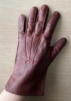 Bruine vintage handschoenen, Envoi, Porté, Gants