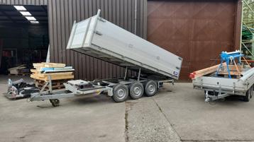 aanhanger kipper beschikbaar voor biedingen