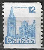 Canada 1977 - Yvert 631a - Parlementsgebouw in Otawa (ST), Timbres & Monnaies, Timbres | Amérique, Affranchi, Envoi