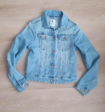 Jeans jas GARCIA maat 140, Meisje, Ophalen of Verzenden, Zo goed als nieuw, Garcia