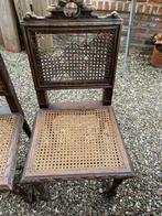 6 retro stoelen op te frissen, Ophalen, Gebruikt, Bruin, Vijf, Zes of meer stoelen