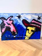 Te koop herman brood schilderij, Antiek en Kunst, Kunst | Schilderijen | Modern, Ophalen