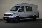 Volkswagen Crafter 2.0 TDI 140pk L3 H3 DC Automaat Airco Nav, Auto's, Bestelwagens en Lichte vracht, Automaat, Diesel, Particulier