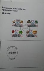 Industriële en agrarische export Geldrop Eerste dag, Postzegels en Munten, Ophalen of Verzenden, Na 1940, Gestempeld