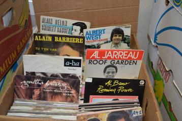 mega aanbod van 45t vinylsingels beschikbaar voor biedingen