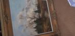 peinture sur toile encadré vue des Ardennes, Ophalen