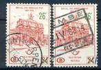 (B) TR374 estampillé 1963 - Ancienne gare du Sud à Bruxelles, Timbres & Monnaies, Enlèvement ou Envoi, Affranchi, Oblitéré