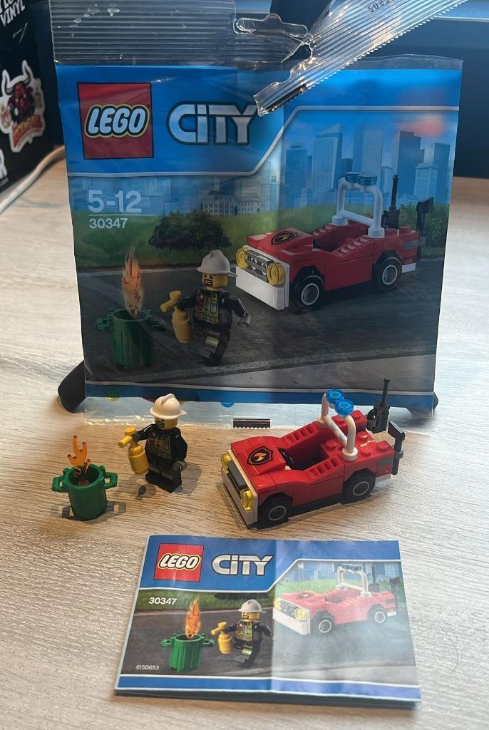 250. Lego City #30347 : Fire Car polybag, Kinderen en Baby's, Speelgoed | Duplo en Lego, Gebruikt, Lego, Complete set, Ophalen of Verzenden