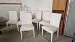 Stoelen IKEA Henriksdal wit, Huis en Inrichting, Stoelen, Ophalen, Zo goed als nieuw, Wit