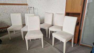 Stoelen IKEA Henriksdal wit beschikbaar voor biedingen