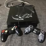 Sony PlayStation 4 1000 GB (1TB) + 2 controles & 4 speltjs, Enlèvement, Utilisé, 1 TB, Pro