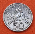 Munt van 50 cent - Singapore - 1991, Verzenden, Zuidoost-Azië, Losse munt