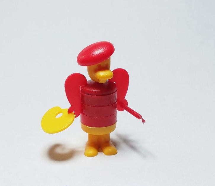 K91 n 9 Schilder Maler EU 1990, Verzamelen, Verrassingseieren, Gebruikt, K-nummers, Ophalen