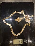 Gouden heren Kingsley ketting 18k, Zo goed als nieuw, Goud, Goud, Ophalen