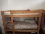 2 identieke houten stapelbedden in goede staat., Ophalen of Verzenden, Zo goed als nieuw, Stapelbed
