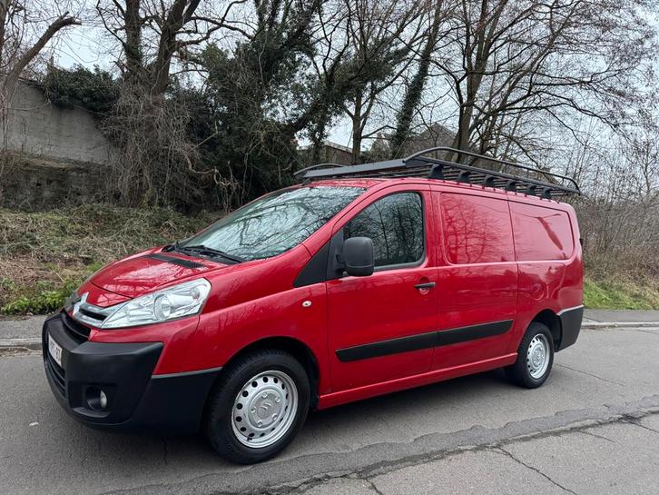 Citroën Jumpy 2.0L Hdi 2014 Euro 5b * 130000 Km Carpass OK *, Autos, Camionnettes & Utilitaires, Entreprise, Achat, ABS, Airbags