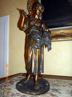 Brons „De slanker of boerin met de korenschoof” Aizelin E., Antiek en Kunst, Ophalen, Brons