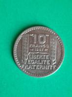 1947 France 10 francs Turin, Envoi, France, Monnaie en vrac
