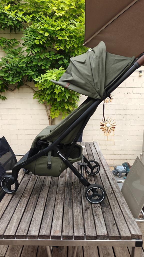 DUBATTI SMART BUGGY E2, Kinderen en Baby's, Buggy's, Zo goed als nieuw, Overige merken, Verstelbare rugleuning, Zonnekap, Ophalen