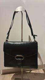 Vintage delvaux handtas, Ophalen of Verzenden, Gebruikt, Zwart, Handtas