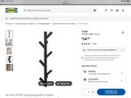 2 nieuwe kapstokken van IKEA, Huis en Inrichting, Woonaccessoires | Kapstokken, Nieuw, Minder dan 100 cm, Hout, Ophalen