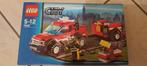 Lego City: Brandweer pick-up-truck met aanhangwagen (7942), Enlèvement ou Envoi, Comme neuf, Ensemble complet, Lego