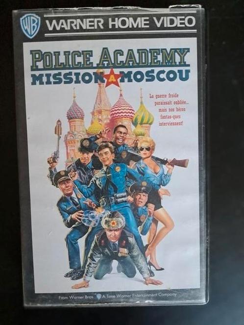 VHS  Police Academy Mission Moscou, CD & DVD, VHS | Film, Utilisé, Enlèvement ou Envoi